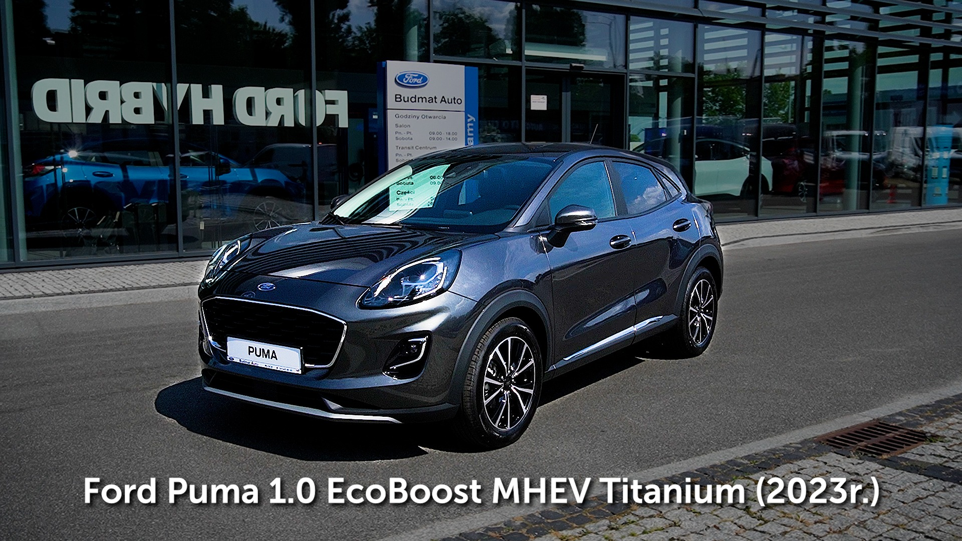 Nowy Ford Puma 1.0 EcoBoost MHEV Titanium (2023r.) | SUV - FWD - Manual - Benzyna - 125KM