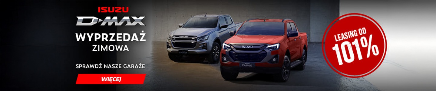 ISUZU D-Max - Wyprzedaż rocznika 2023